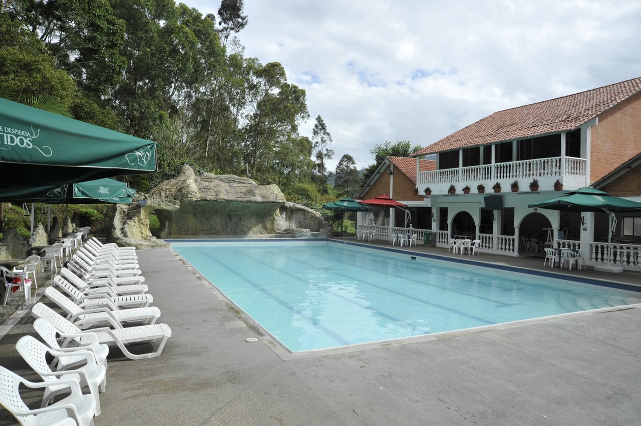 Hotel Termales Santa Monica Choachí Exterior foto